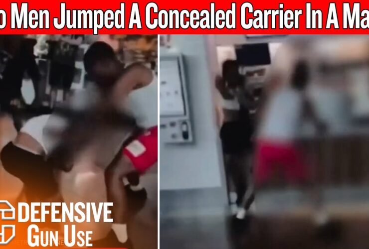 Two Men Jumped A Concealed Carrier In A Mall… One Didn’t Walk Away