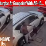 Armed Homeowner Stops Car Burglar With An AR-15
