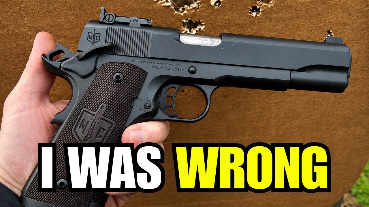 6 Cheap 1911s Got Way Better Than I Expected