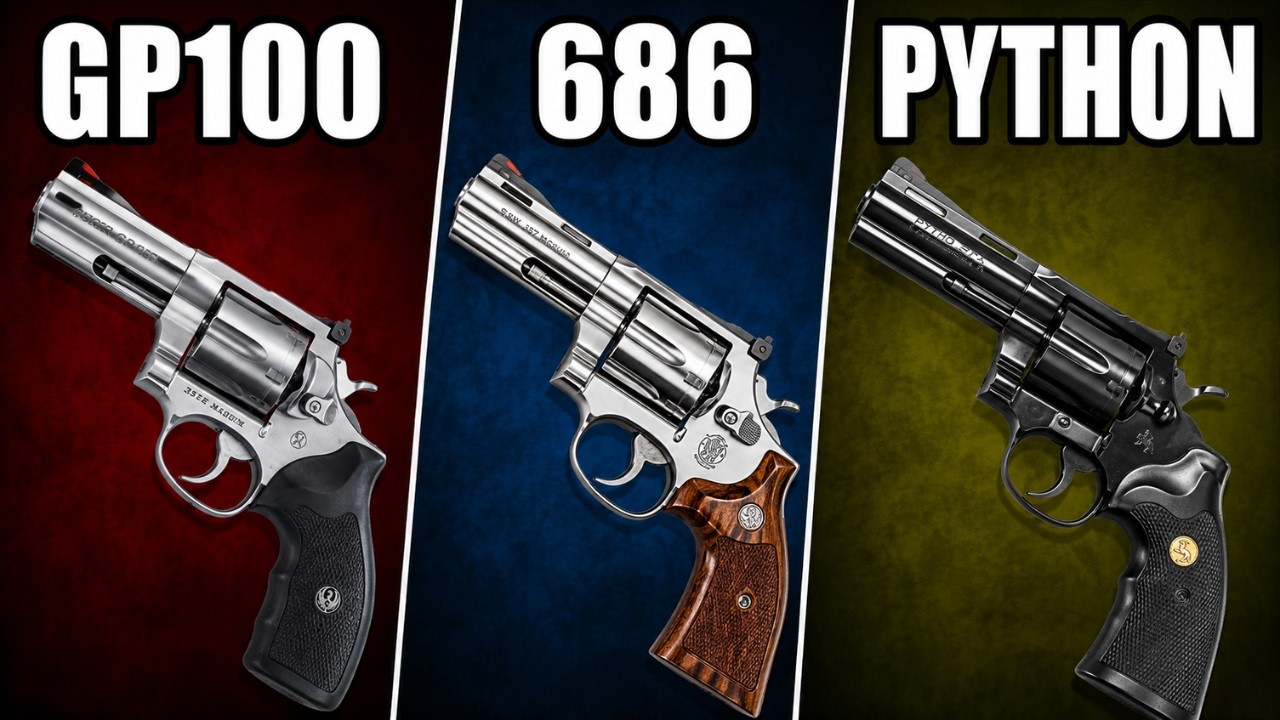 GP100 vs 686 vs Python: Most Shooters Pick the Wrong One