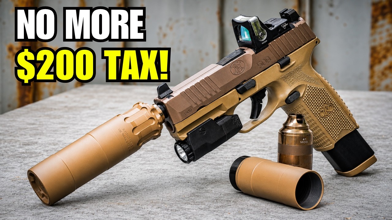 6 Suppressors Everyone Is Buying Now That The 0 Tax Is Gone!
