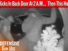 Teen Kicks In Homeowner’s Back Door At 2 A.M.… Then This Happens