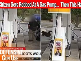 A Masked Robber Walked Up On A Man Pumping Gas… Then Saw The Gun