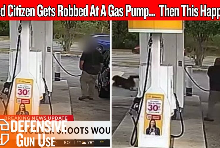 A Masked Robber Walked Up On A Man Pumping Gas… Then Saw The Gun A Masked Robber Walked Up On A Man Pumping Gas… Then Saw The Gun