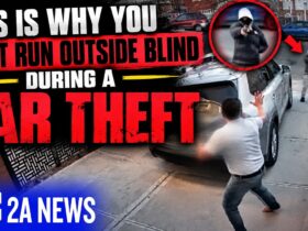 Before You Run Outside During Car Burglary, Watch This