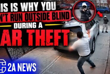Before You Run Outside During Car Burglary, Watch This